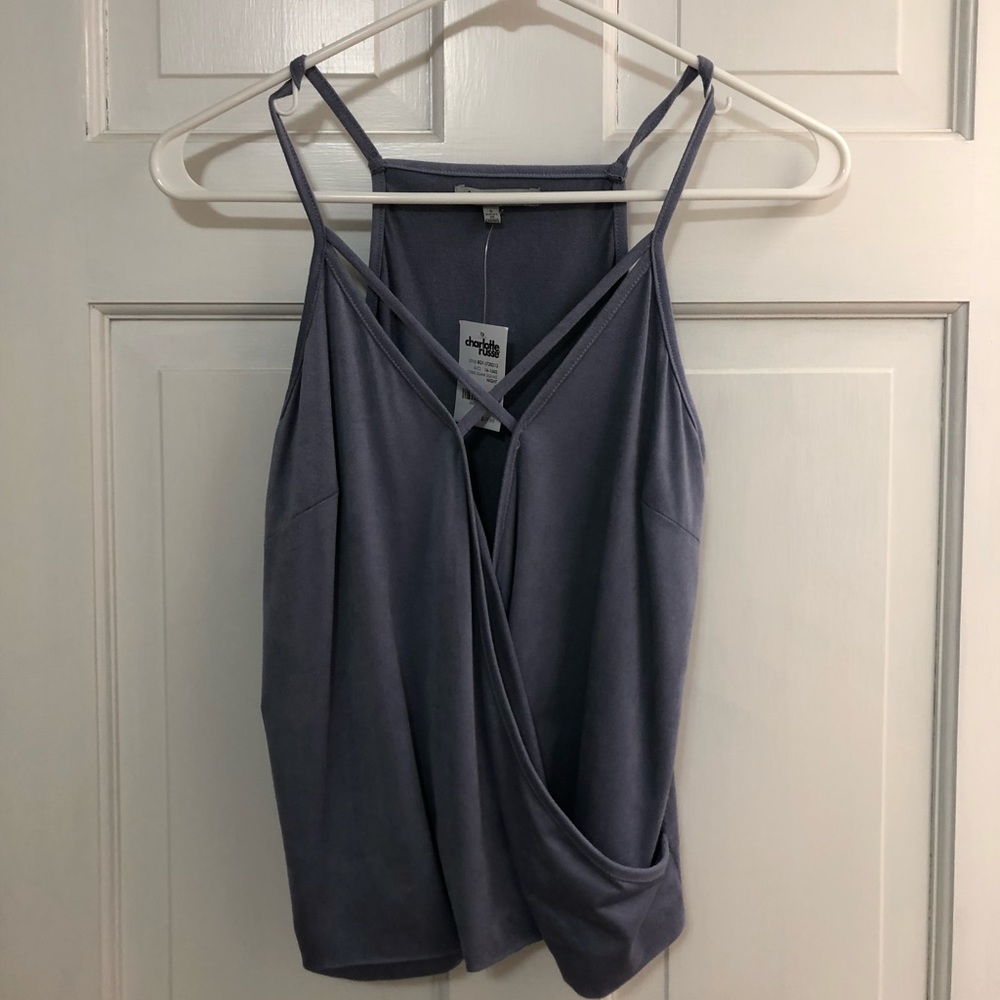 Purple tank top